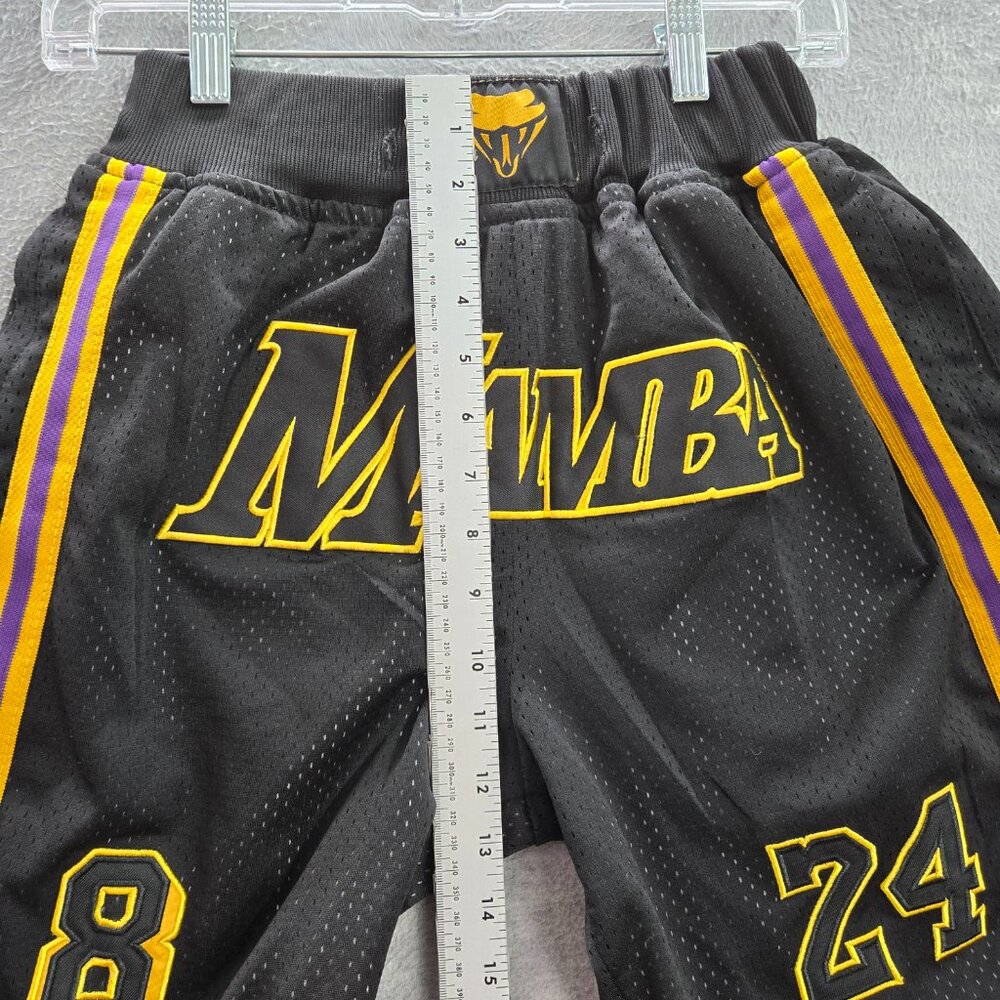 Los Angeles Lakers Women Shorts S Just Don‎ Black Mamba Kobe Bryant 8 24 READ - Picture 3 of 13